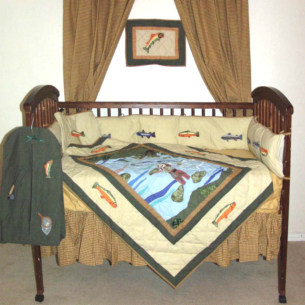 Gone Fishing Crib Set