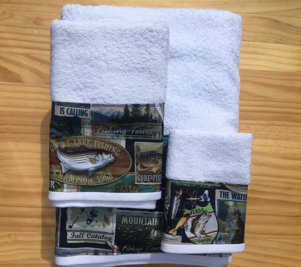Rather Be Fishing Towel Set - 3 Pcs