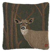 Woodland Deer Wool Pillow