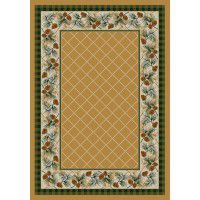 Evergreen in Maize Area Rugs