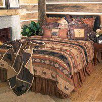 Cabin Bedding - Rustic Bedding - Lodge Quilts - The Cabin Shop