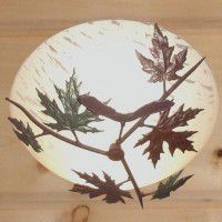 Maple Leaf Ceiling Light