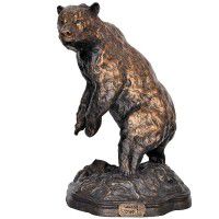 Bear Carvings, Wildlife Carvings, Bronze Sculptures from The Cabin Shop