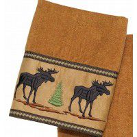 Forestry Moose Bath Towels