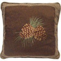 Pine Cone Pair Pillow