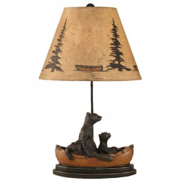 Bear Family Table Lamp